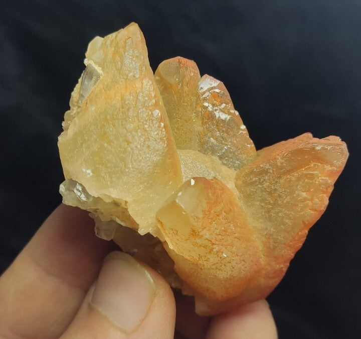 An Aesthetic Naturally terminated specimen of dogtooth calcite 93 grams