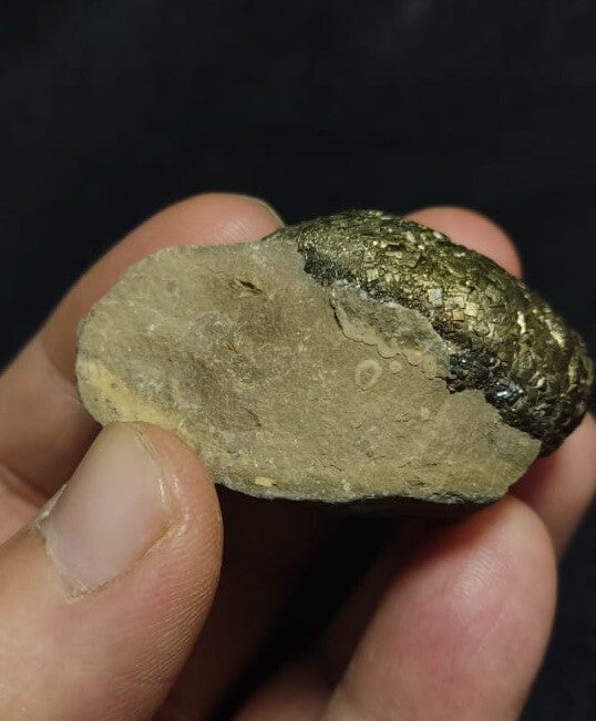 Natural Pyrite On Matrix 86 Grams.