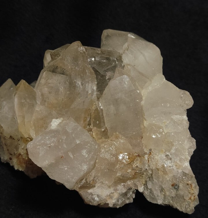 Natural terminated Quartz Specimen with Siderite 412 grams