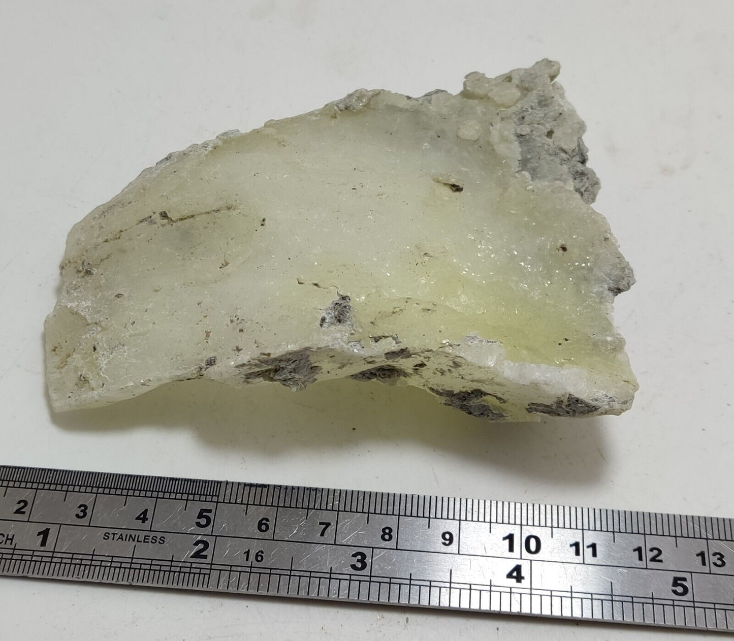 An Aesthetic Natural specimen of brucite with chromite 150 grams