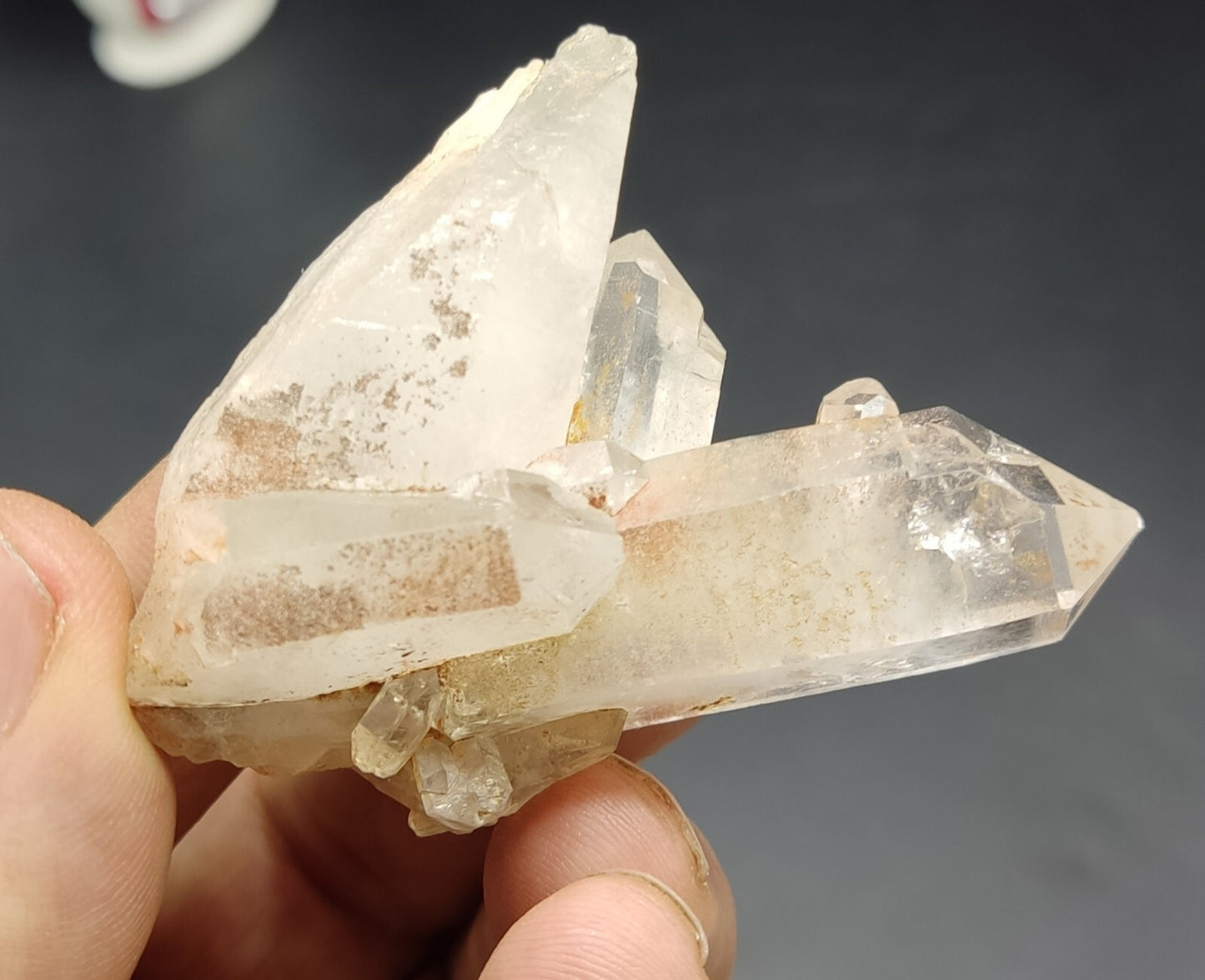 An Aesthetic terminated Quartz crystal specimen 57 grams
