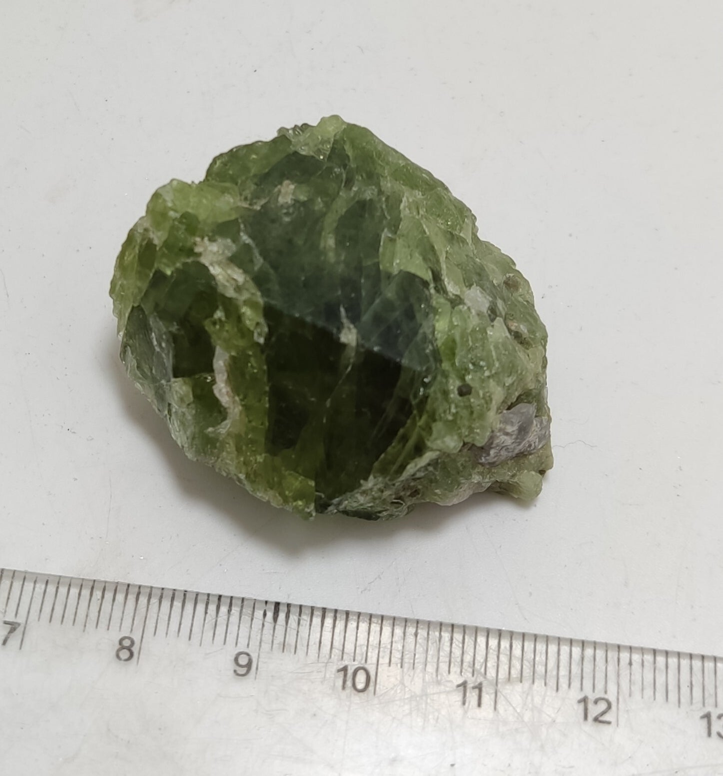An amazing specimen of diopside crystal 46 grams