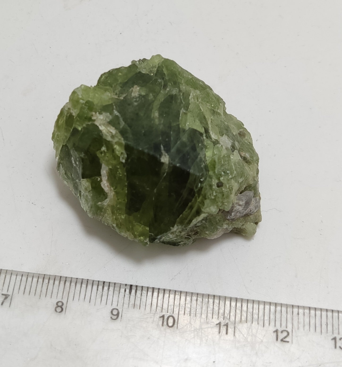 An amazing specimen of diopside crystal 46 grams