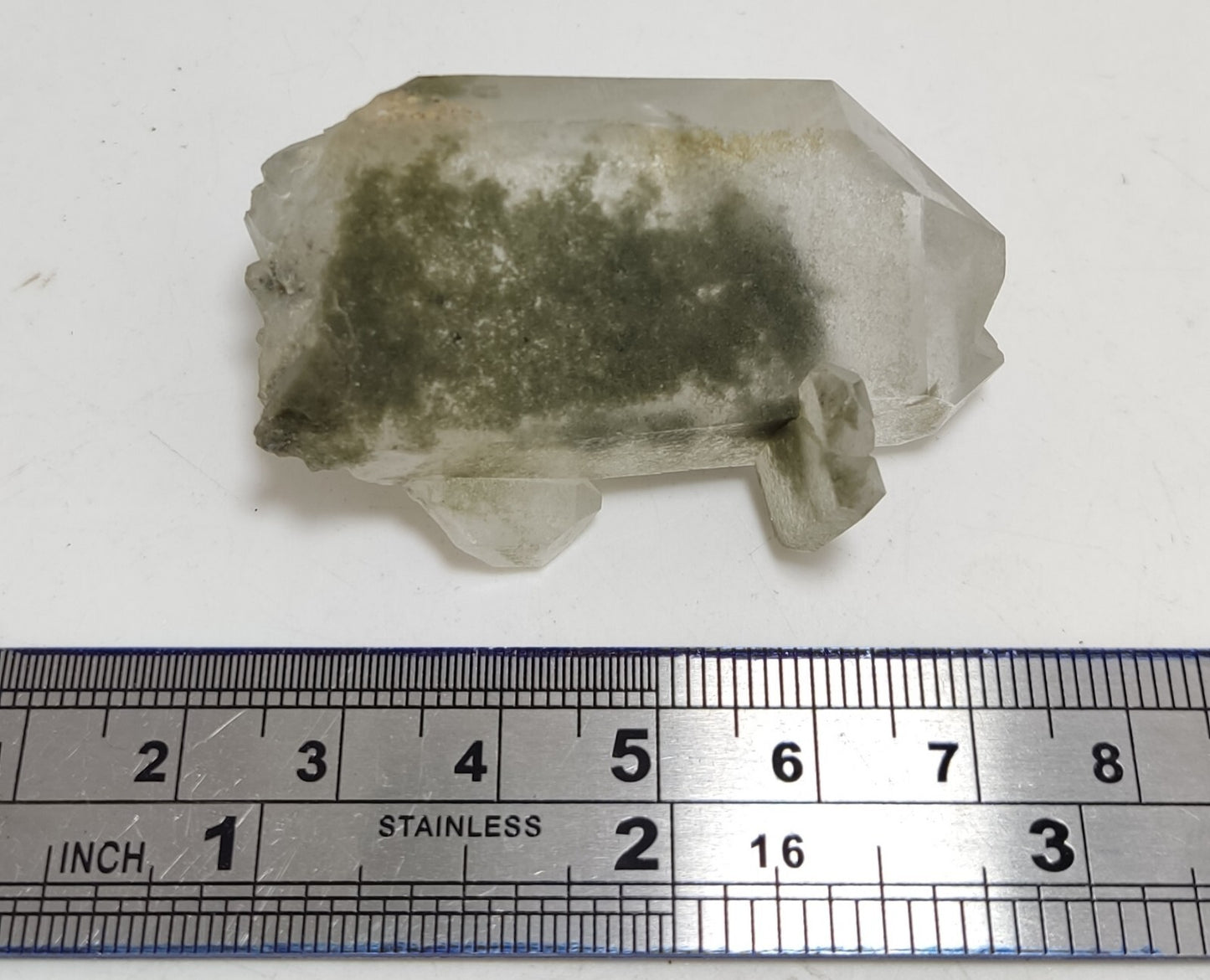 An Aesthetic Natural terminated Chlorite Quartz 34 grams