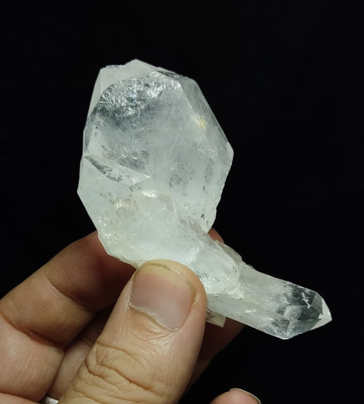 Natural terminated Faden Quartz Specimen 88 grams