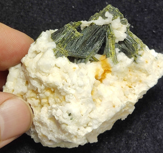 A very Aesthetic Naturally terminated specimen of epidote on matrix 113 grams