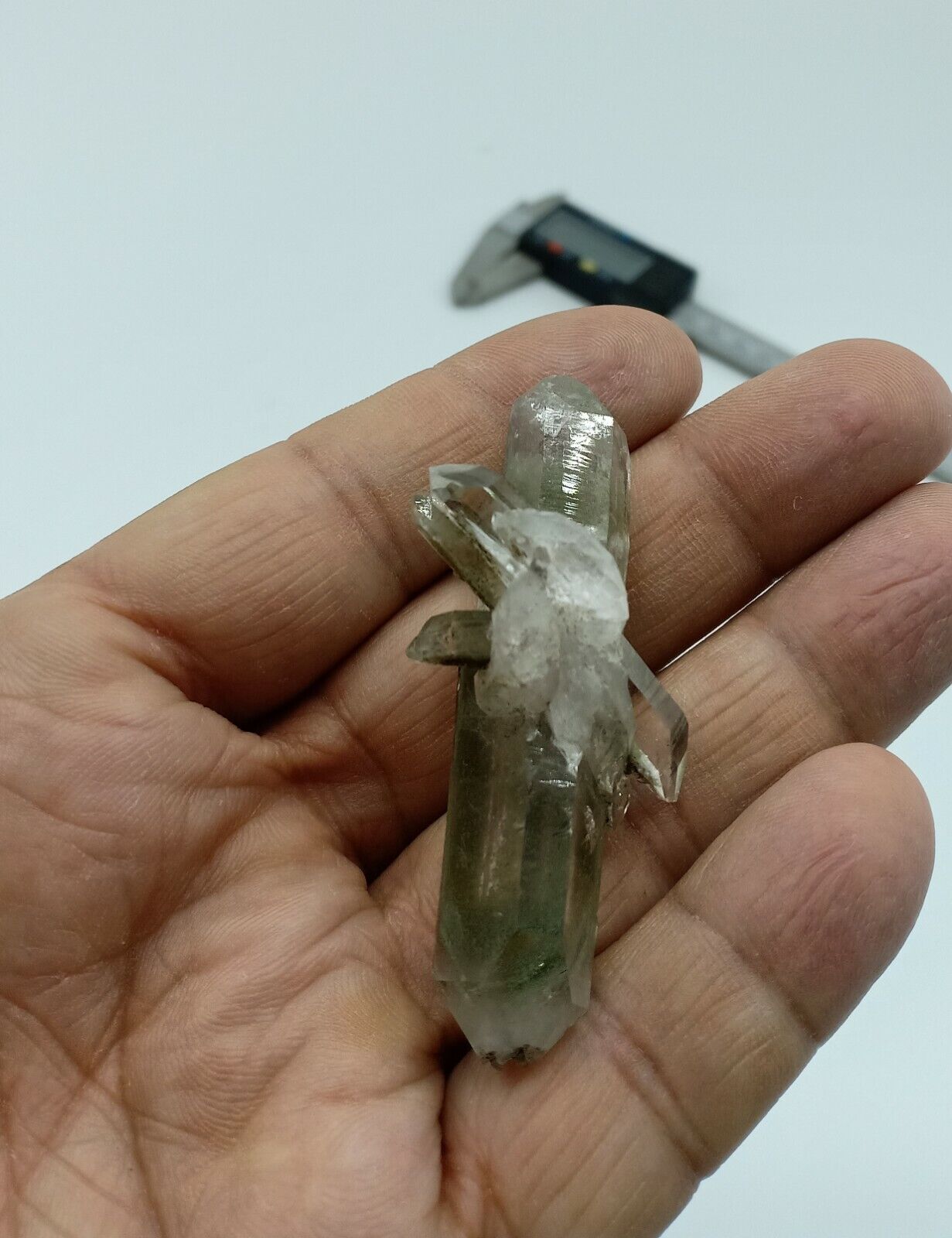A very Aesthetic Natural beautifully terminated Chlorite Quartz crystal 27 grams
