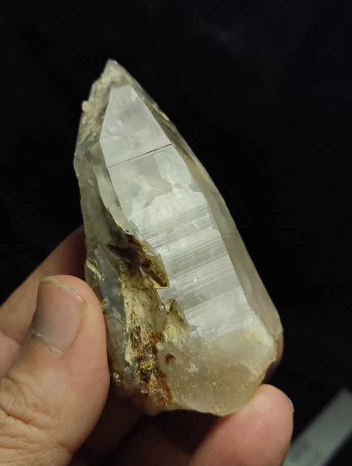 An Aesthetic Natural terminated Chlorite Quartz 117 grams