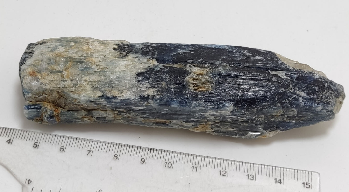 An Aesthetic specimen of blue kyanite crystal 263 grams