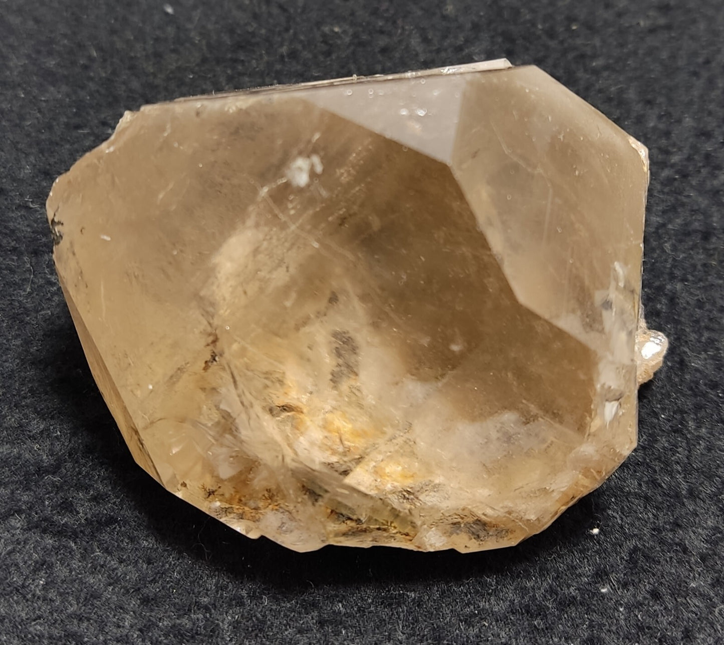 An Aesthetic terminated smoky quartz crystal 130 grams