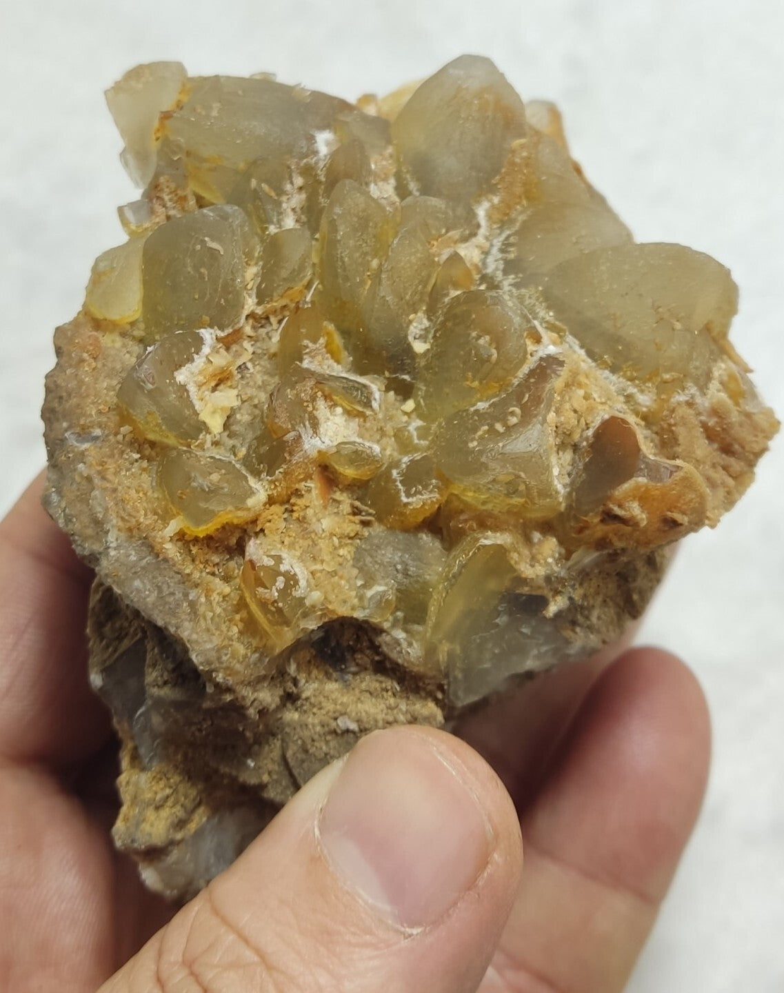 An amazing specimen of calcite 332 grams