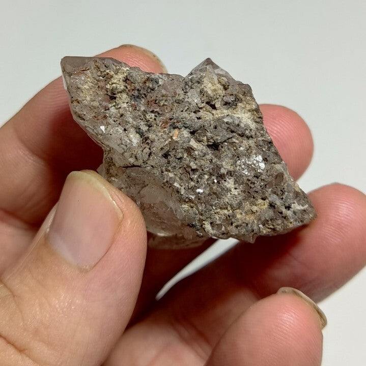 Aesthetic Quartz Cluster With Brookite Inclusions 31 grams