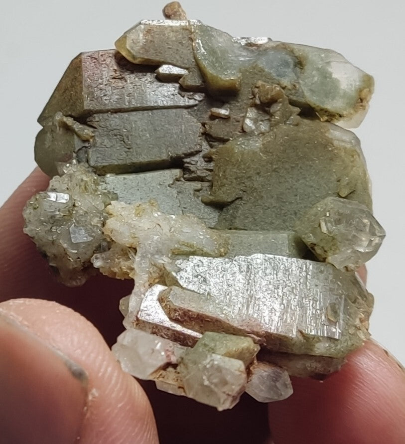 An Aesthetic specimen of chlorite quartz 19 grams