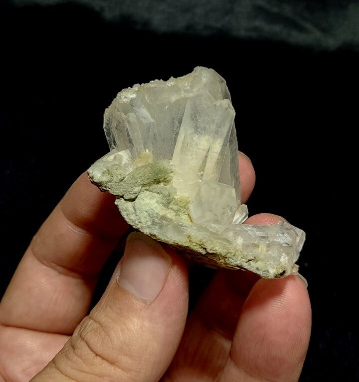 Chlorite Quartz Crystal 71 grams