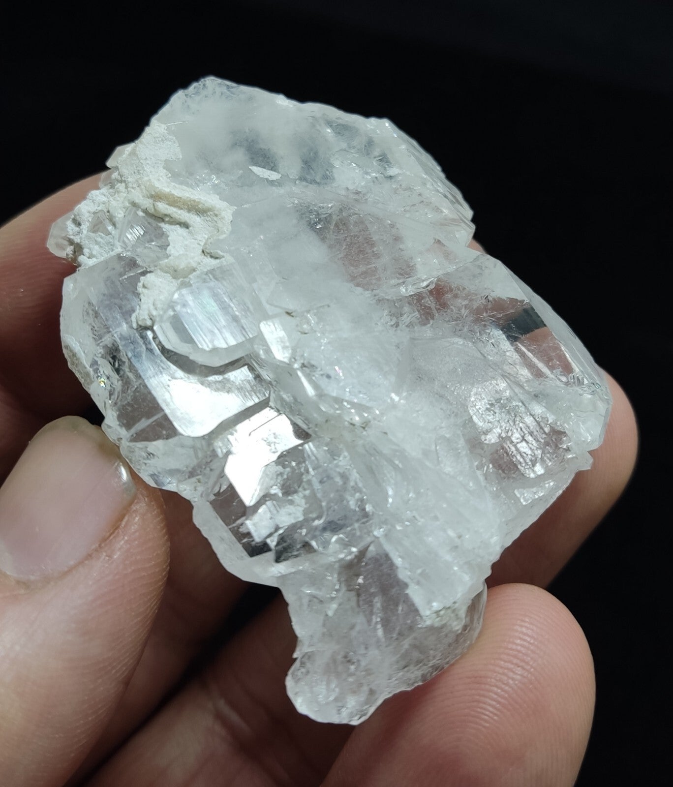 A very Aesthetic Natural beautifully terminated Faden Quartz crystal 38 grams