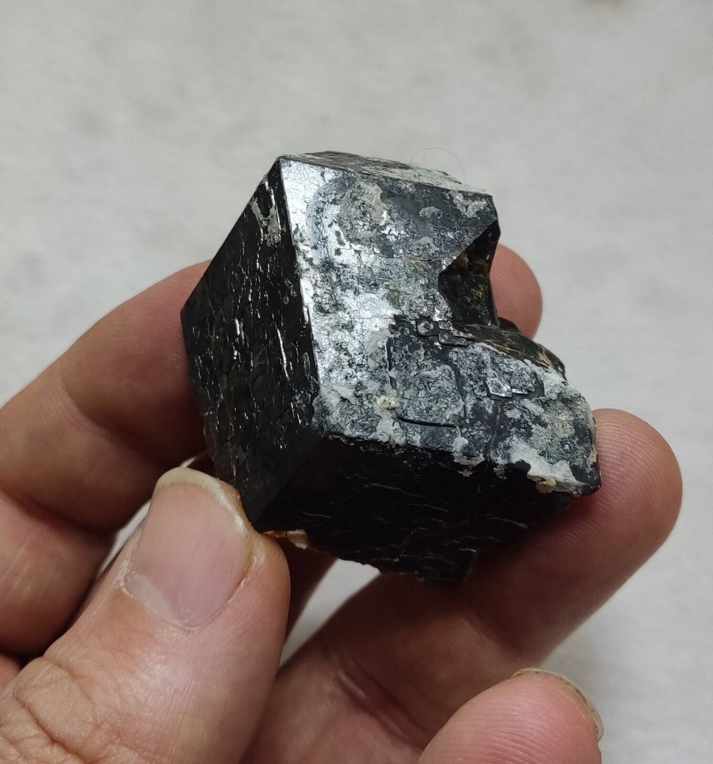 An Aesthetic specimen of andradite garnet crystal 19 grams