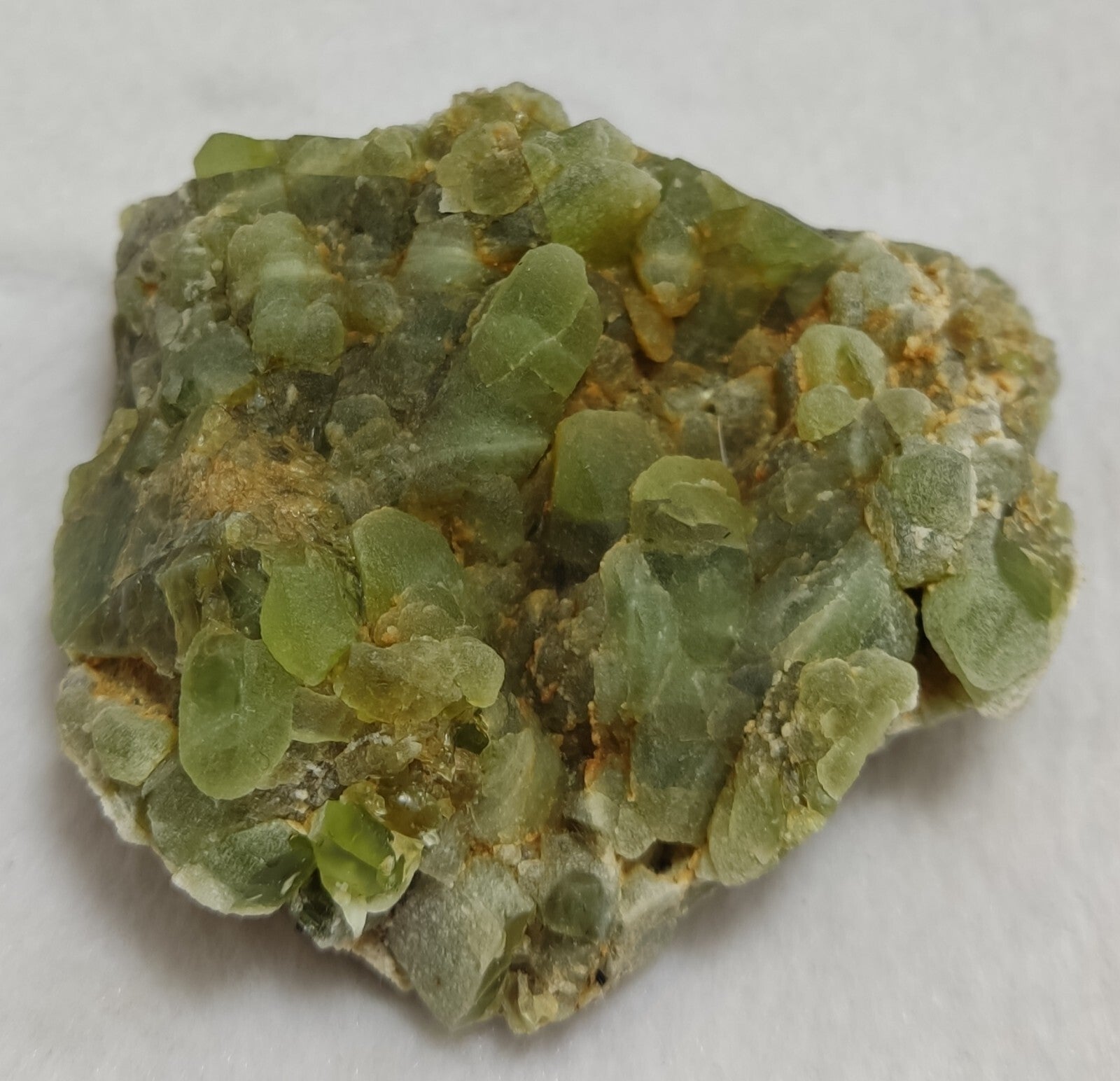 An Aesthetic terminated specimen of peridot 180 grams
