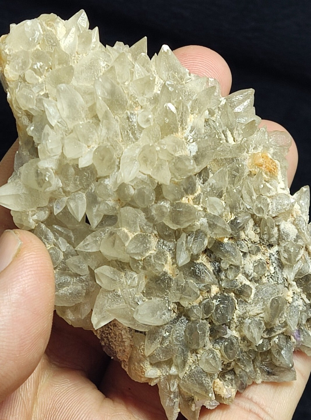 An Aesthetic Naturally terminated specimen of dogtooth calcite 176 grams