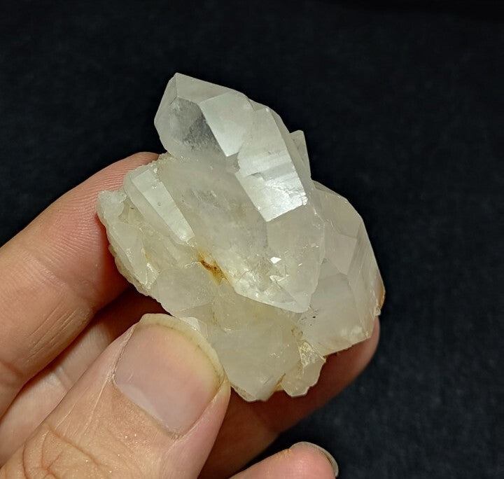 Natural Gwindel Quartz Crystal 67 grams