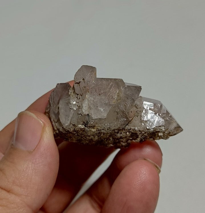 Aesthetic Quartz Cluster With Brookite Inclusions 31 grams