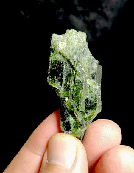 Green Diopside Crystal 26 Grams