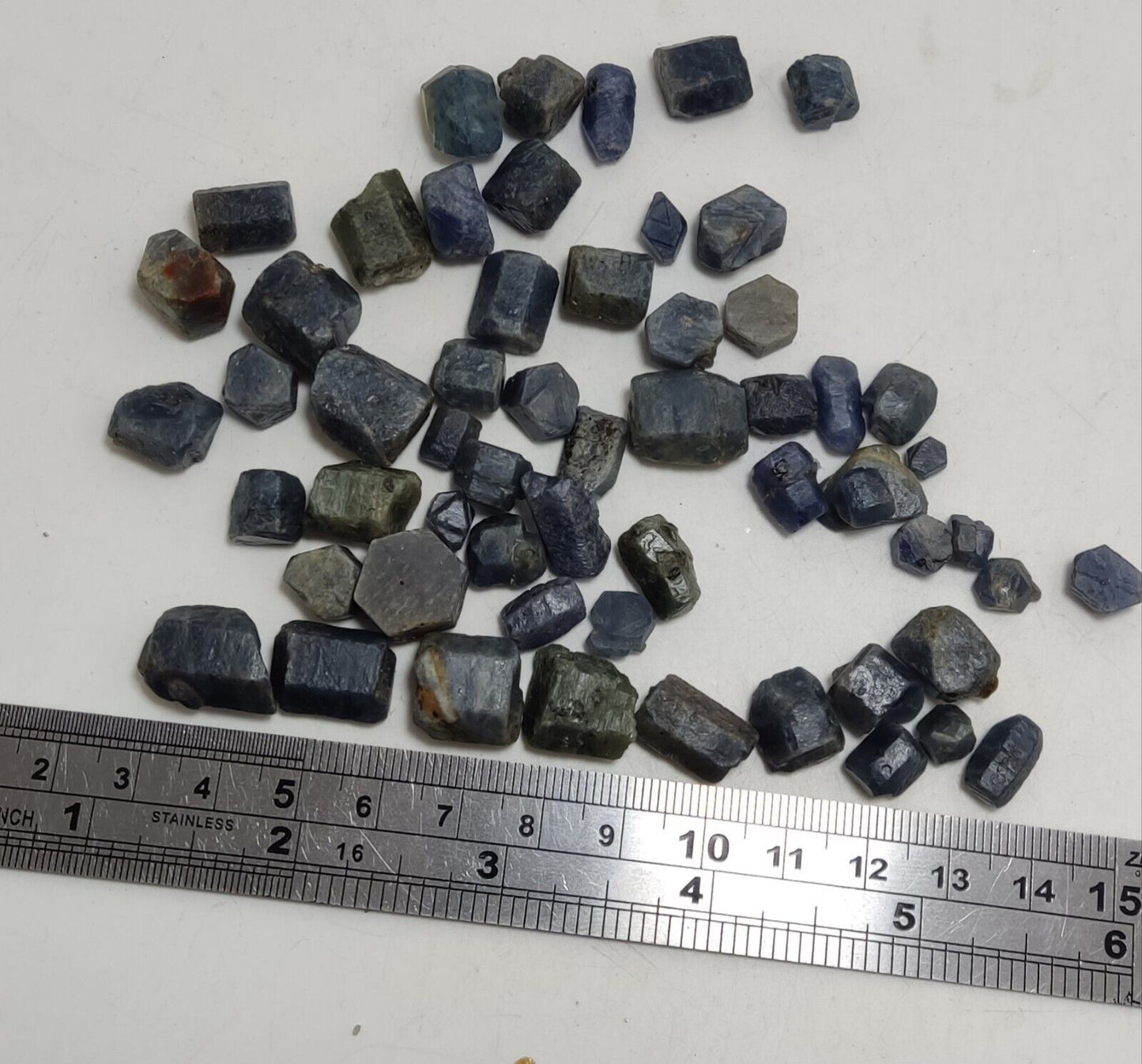 125 grams sapphire crystals