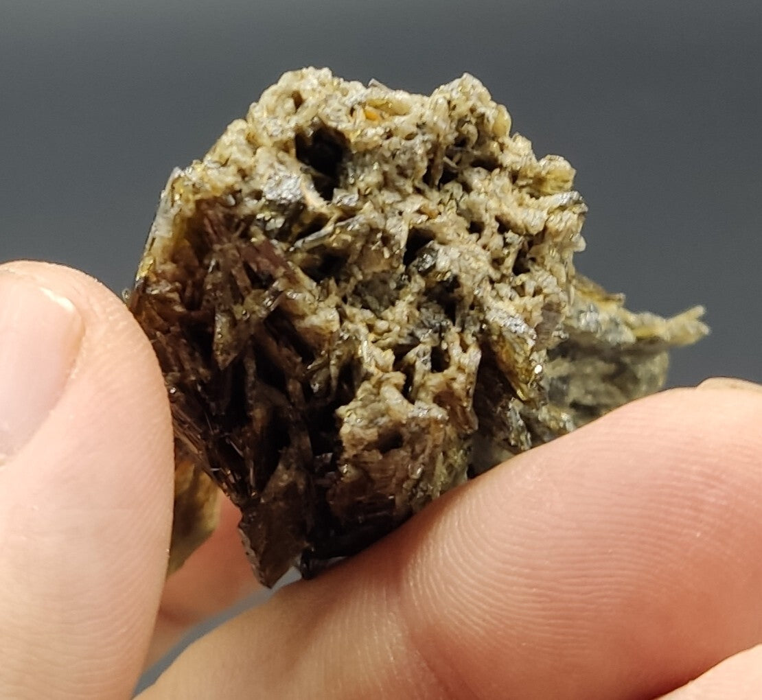 An aesthetic specimen of Epidote cluster 53 grams