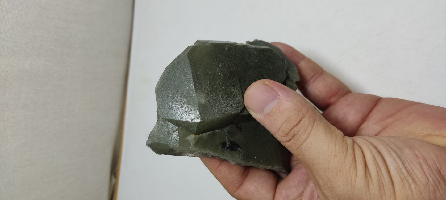 An Aesthetic Natural terminated chlorite Quartz specimen 233 grams