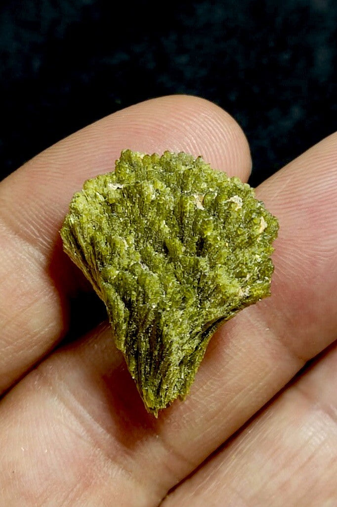 Natural Epidote Crystal 8 Grams.