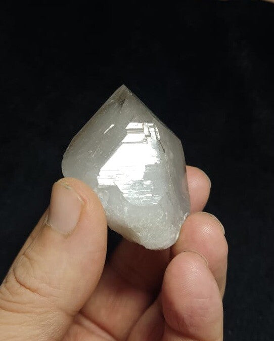 Natural Smoky Phantom Quartz Crystal 91 Grams.