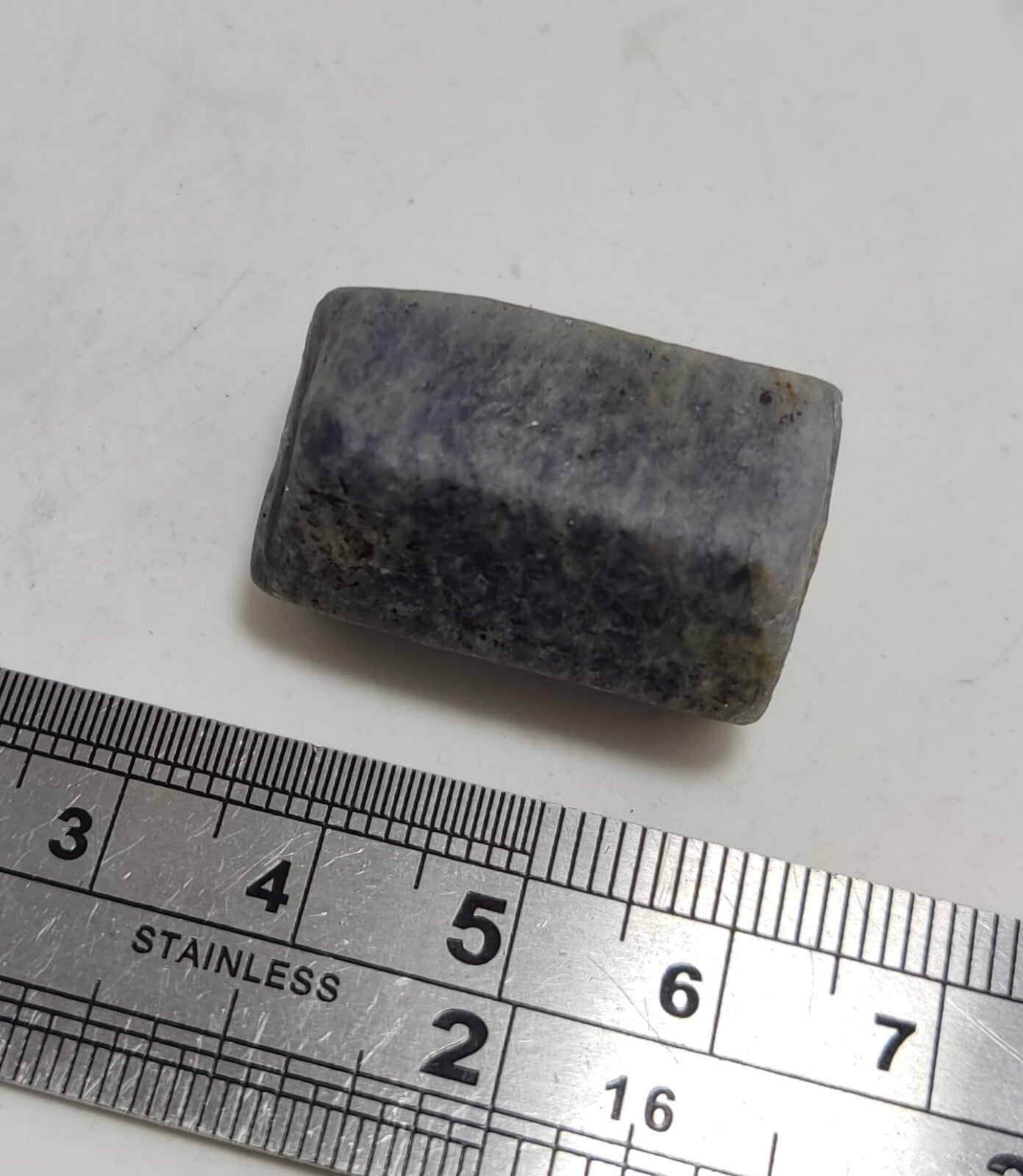An aesthetic specimen of terminated sapphire crystal 22 grams