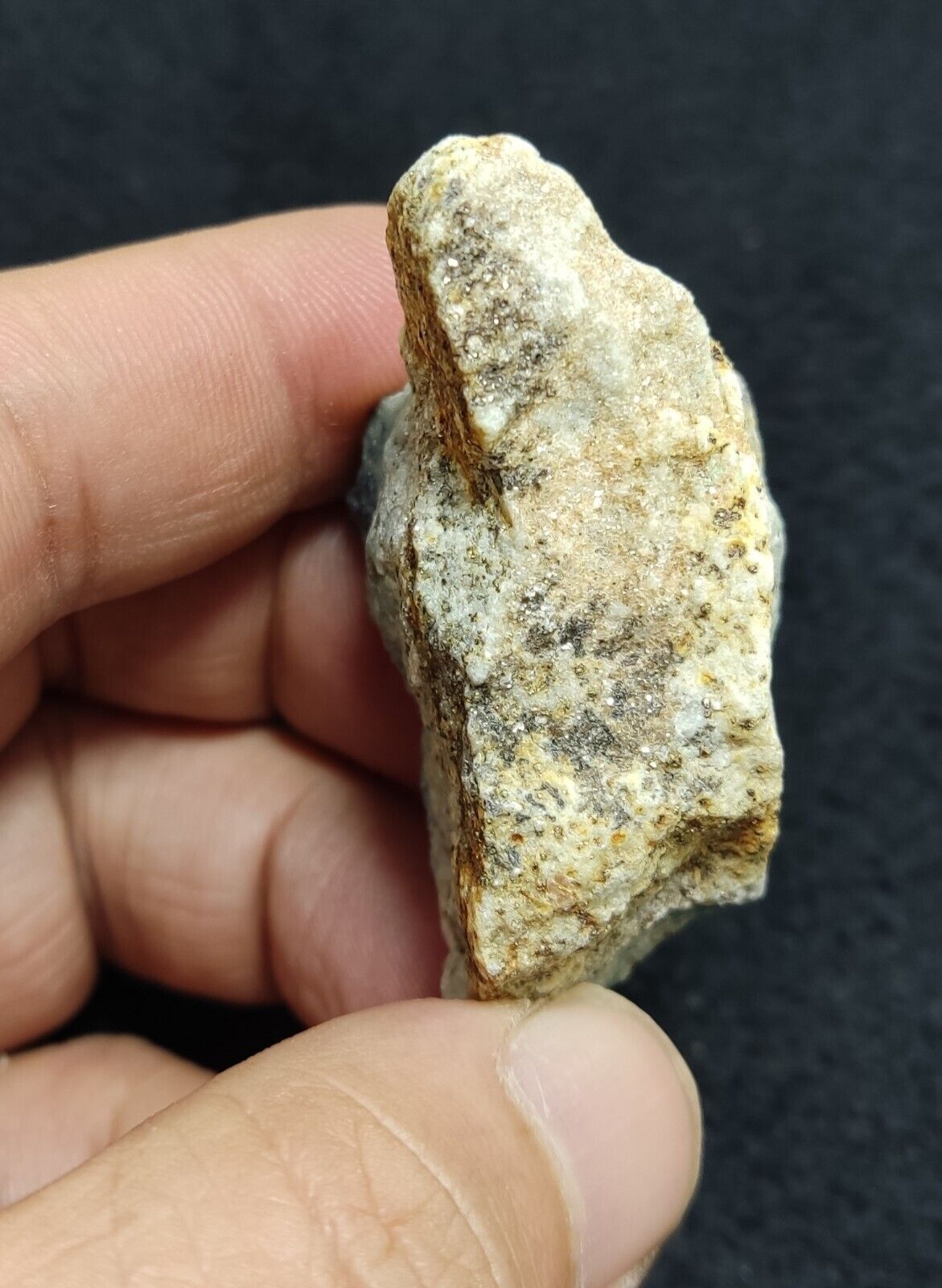 An Aesthetic specimen of fluorescent lazurite on matrix with pyrite 50 grams