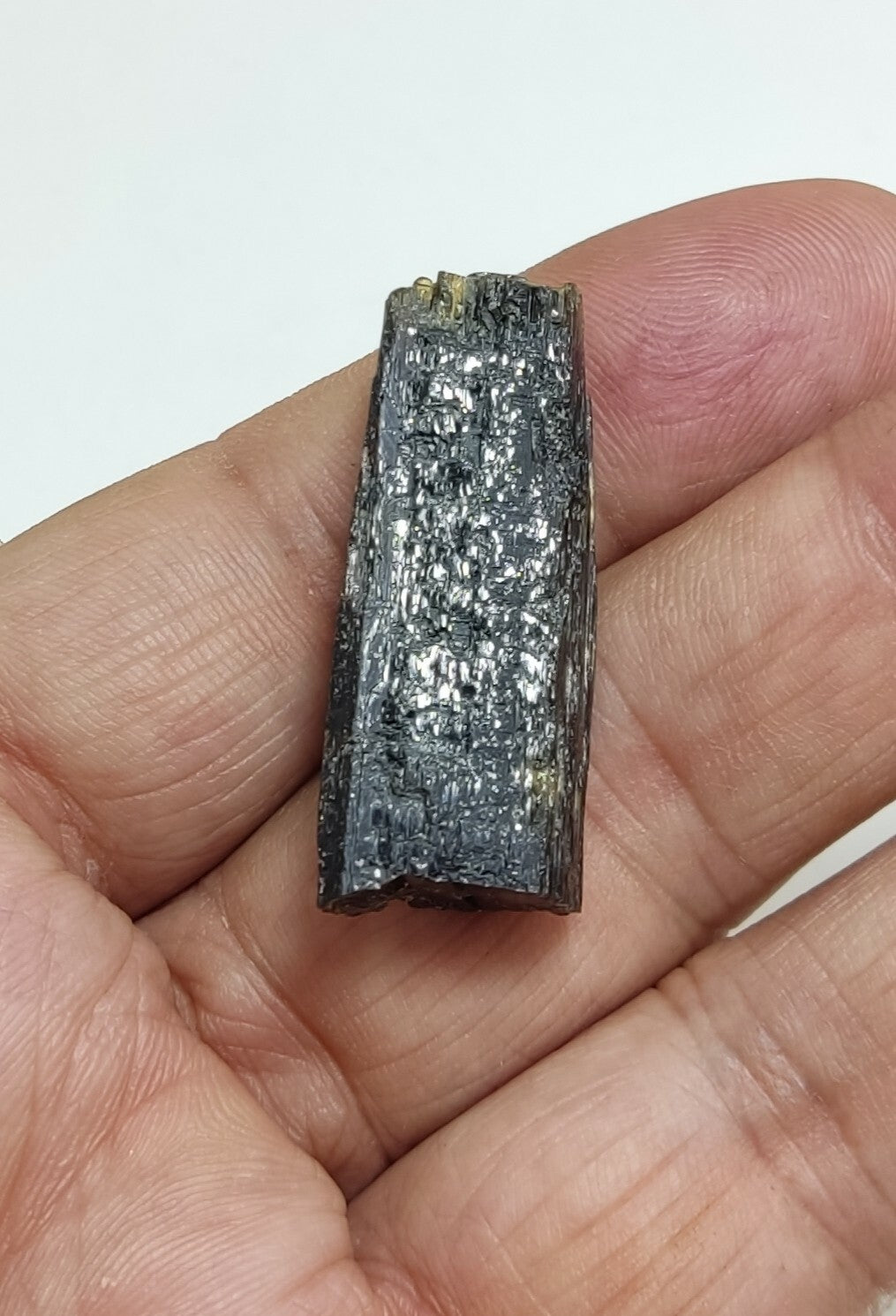 An aesthetic specimen of epidote crystal 12.5 grams