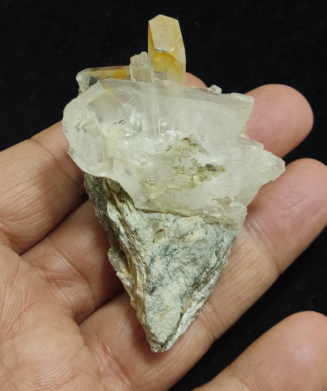 An Aesthetic Natural beautifully terminated Quartz specimen 57 grams