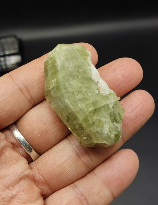 Green Diopside crystal 48 grams