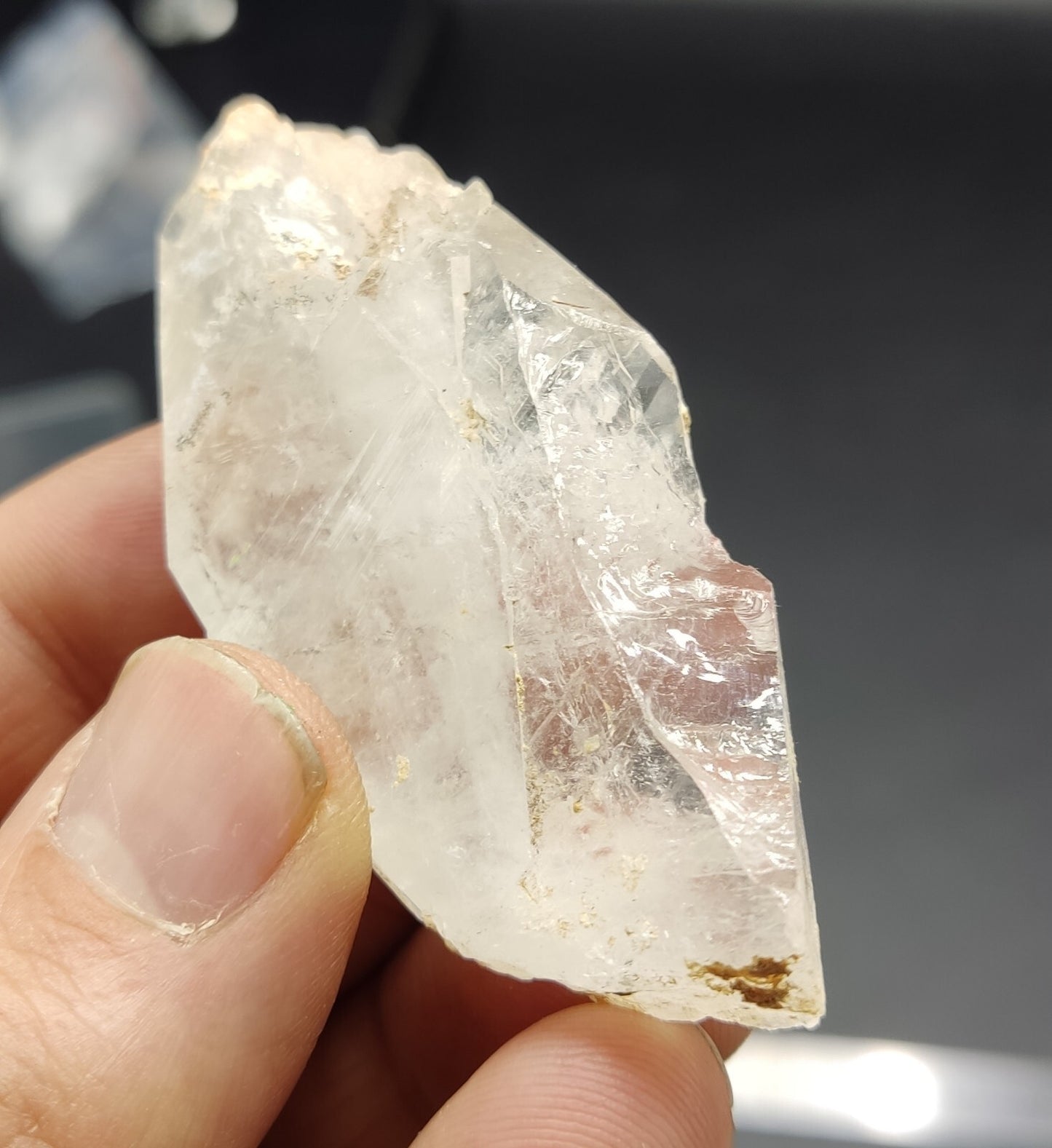 An Aesthetic terminated faden Quartz specimen 32 grams