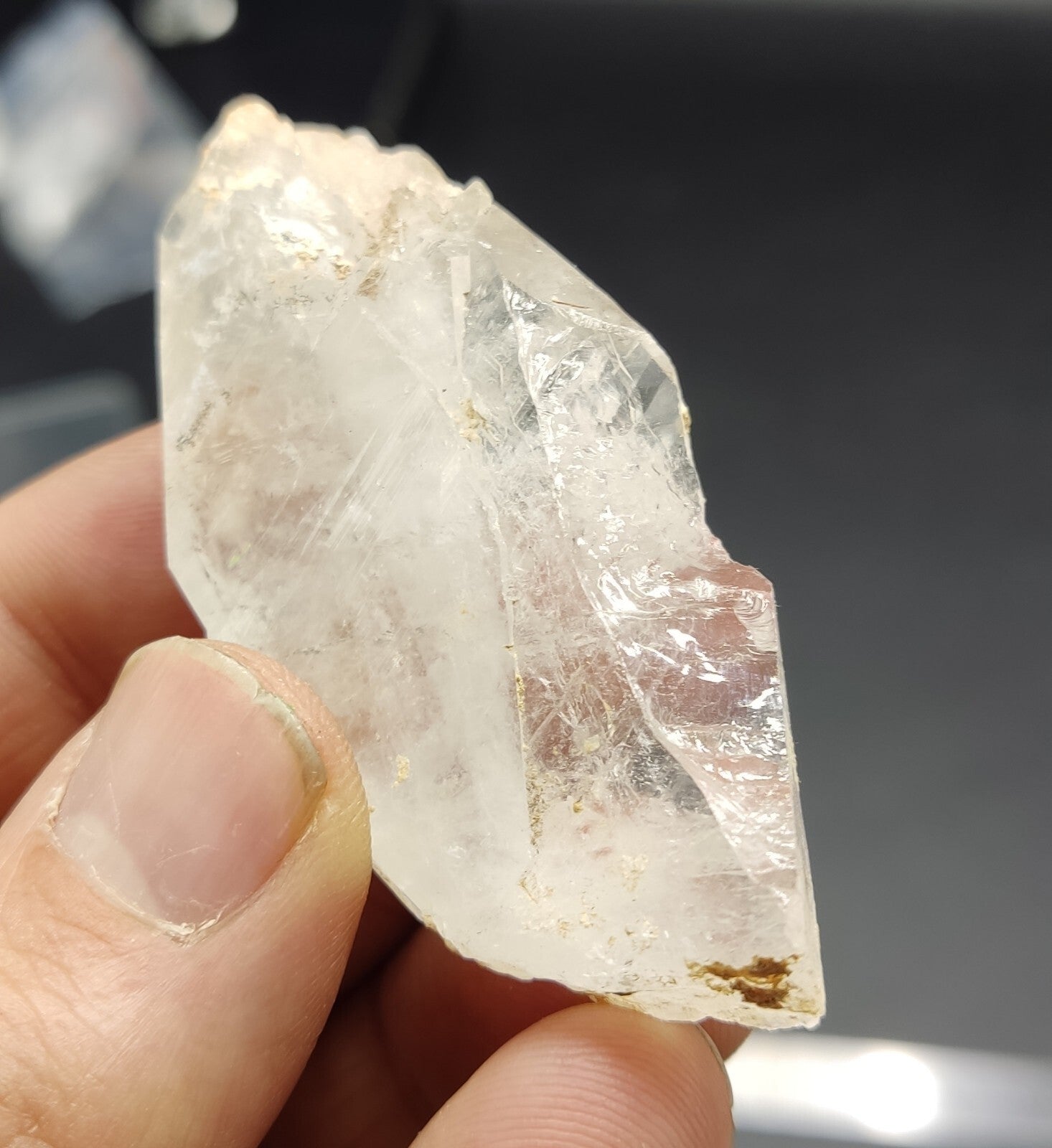 An Aesthetic terminated faden Quartz specimen 32 grams