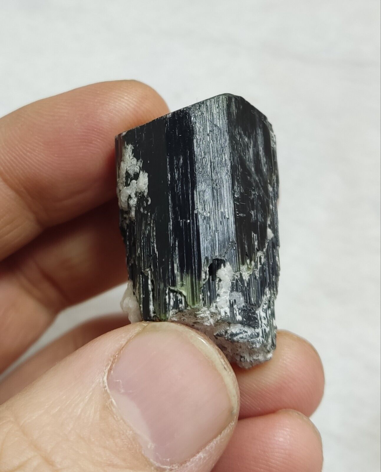 An Aesthetic Natural beautifully terminated tourmaline crystal 40 grams