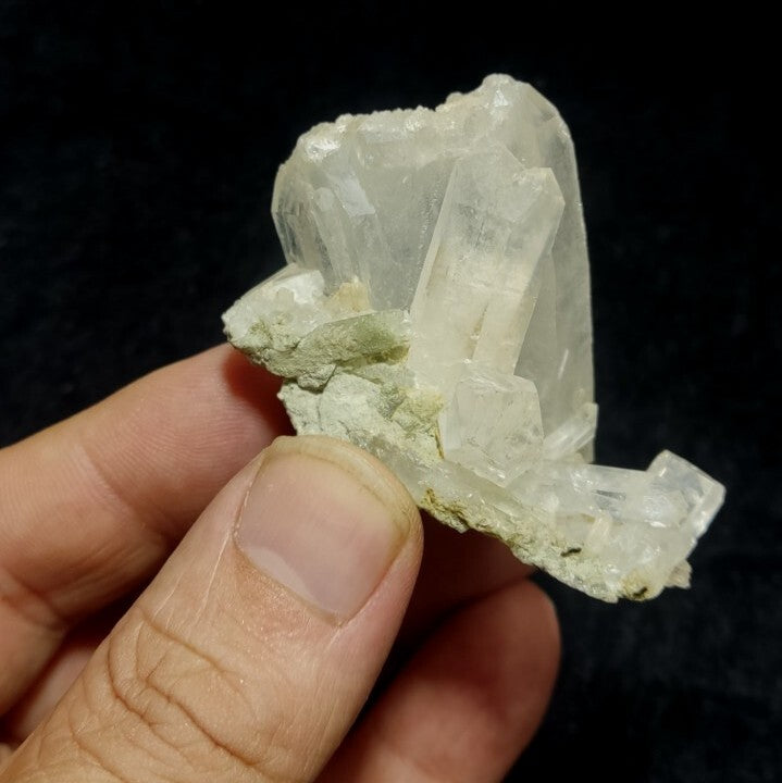 Chlorite Quartz Crystal 71 grams