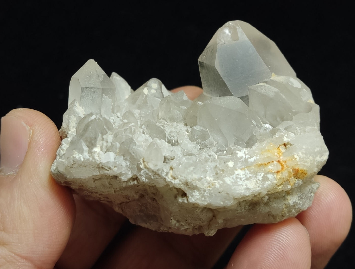 An Aesthetic terminated Quartz cluster 114 grams
