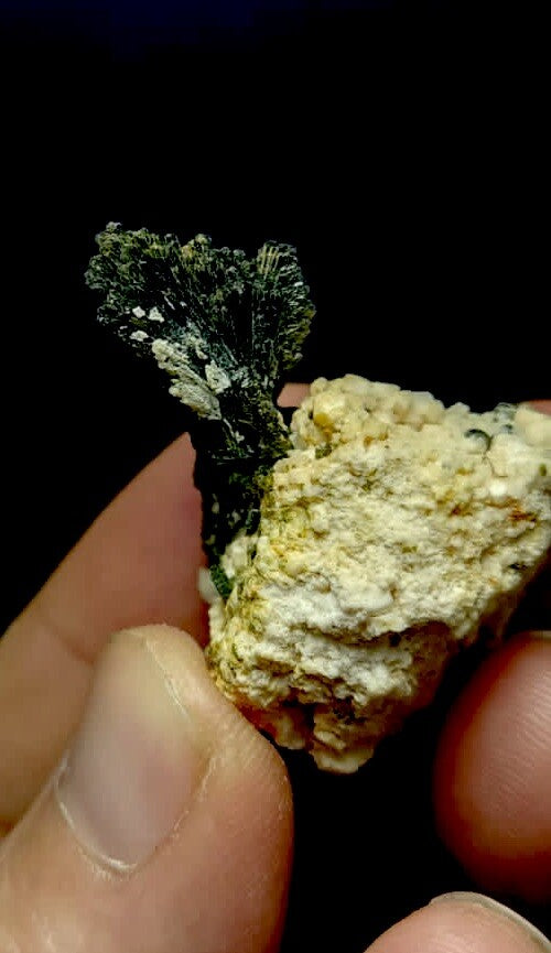 Natural Epidote Crystal 19 Grams.
