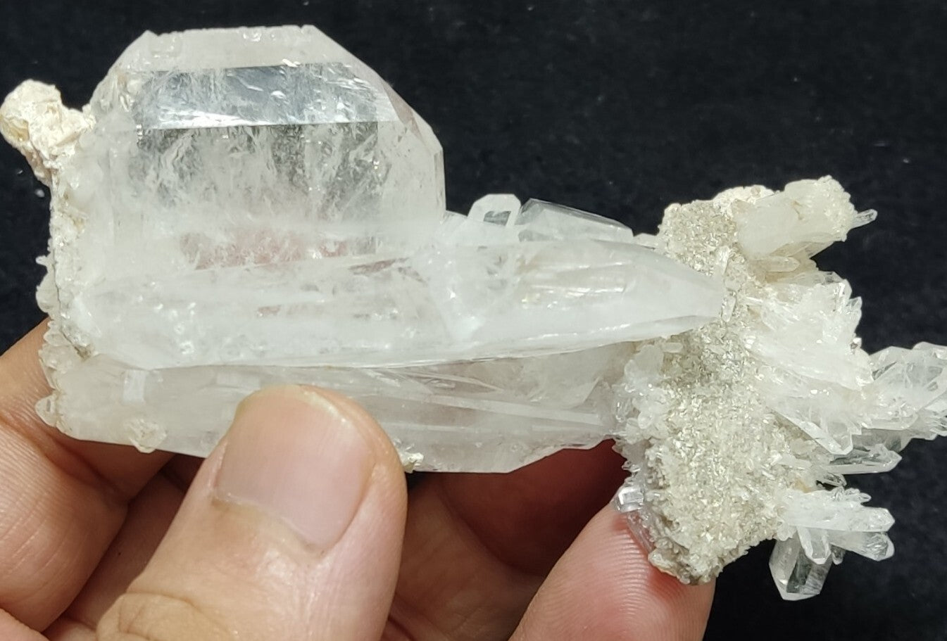 An Aesthetic terminated faden Quartz specimen 94 grams