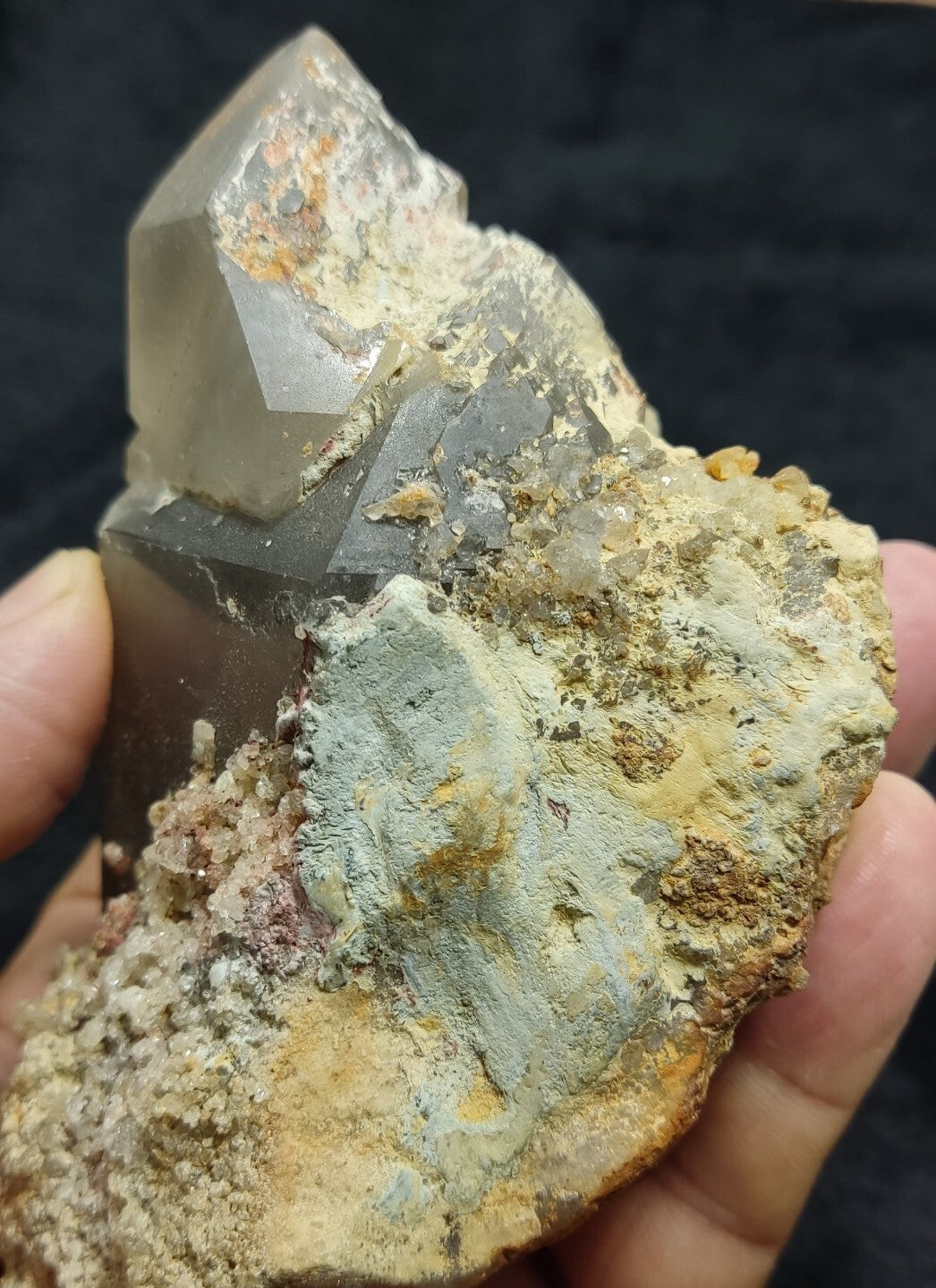 An Aesthetic terminated Partly Smoky Quartz specimen 493 grams