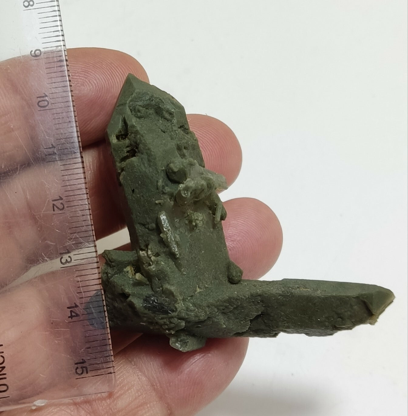 A very Aesthetic Natural beautifully terminated Chlorite Quartz crystal 32 grams