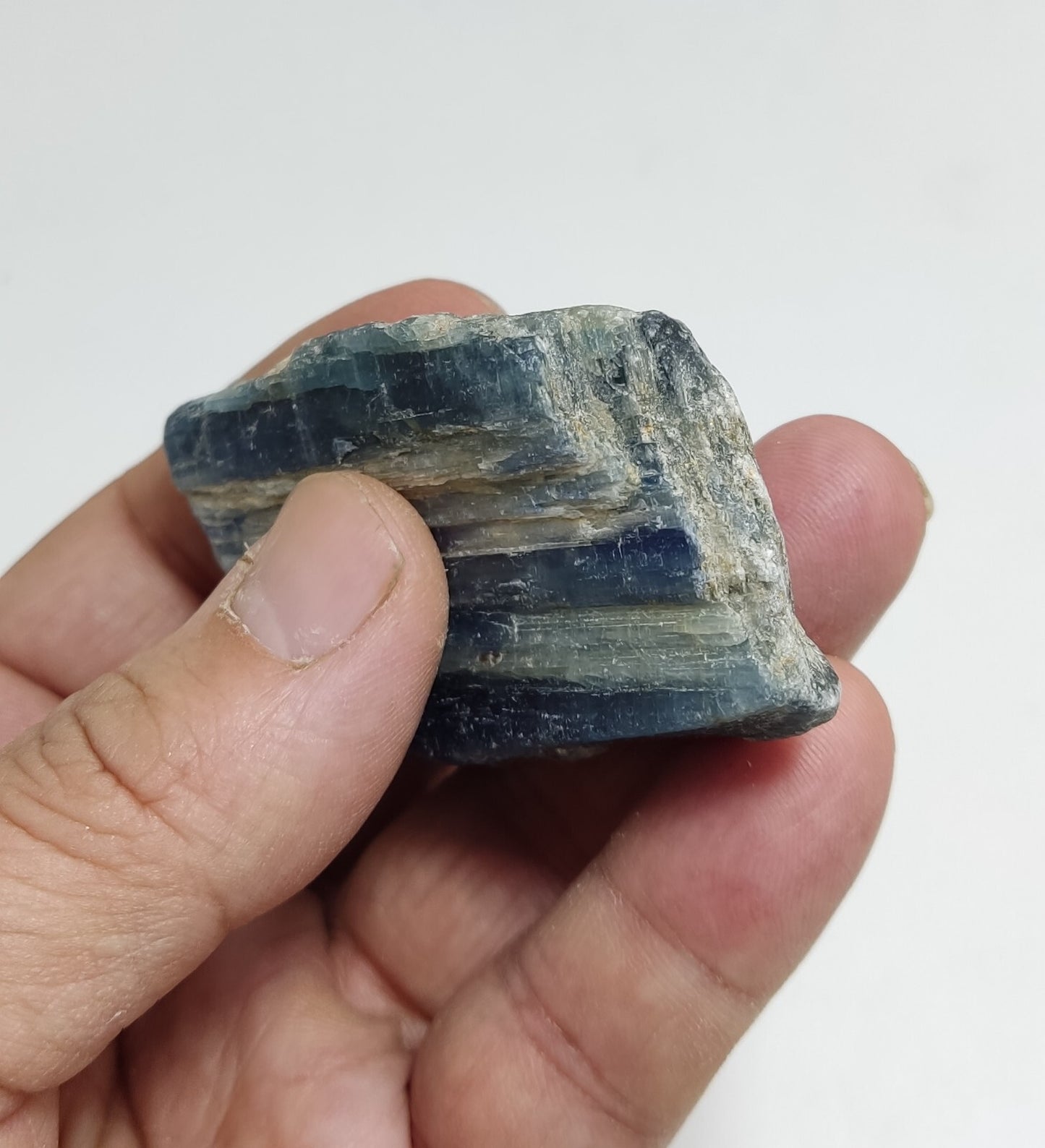 An Aesthetic specimen of blue kyanite crystal 93 grams