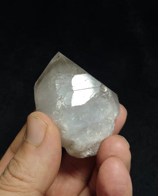 Natural Smoky Phantom Quartz Crystal 91 Grams.