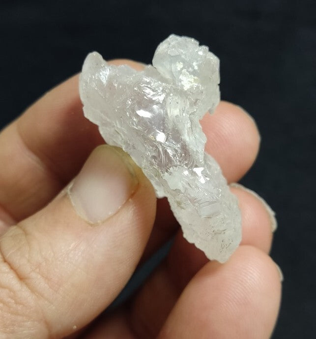 Natural Fully Etched Smoky Quartz 19 grams