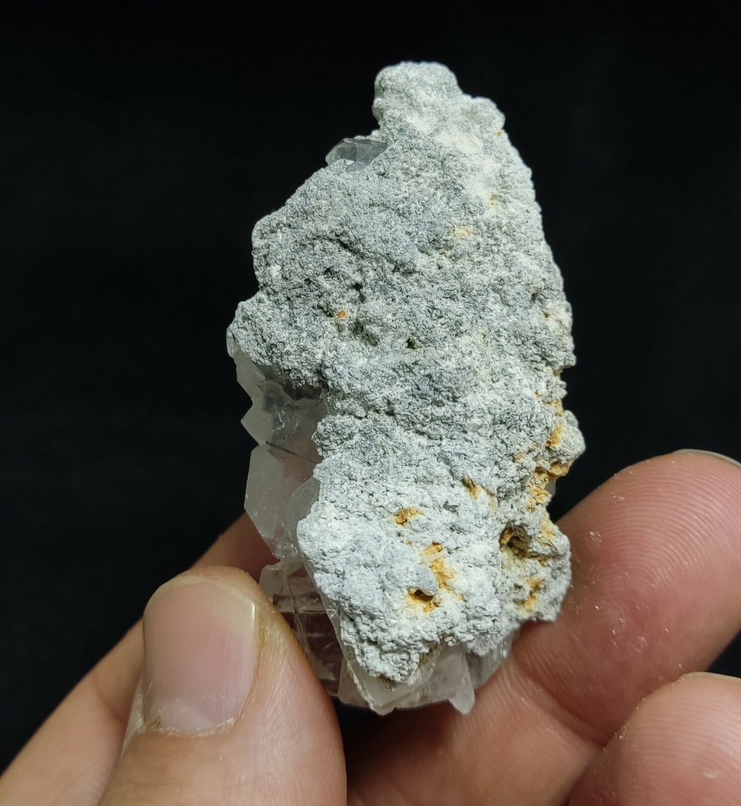 An amazing specimen of terminated faden Quartz crystal on matrix 37.5 grams