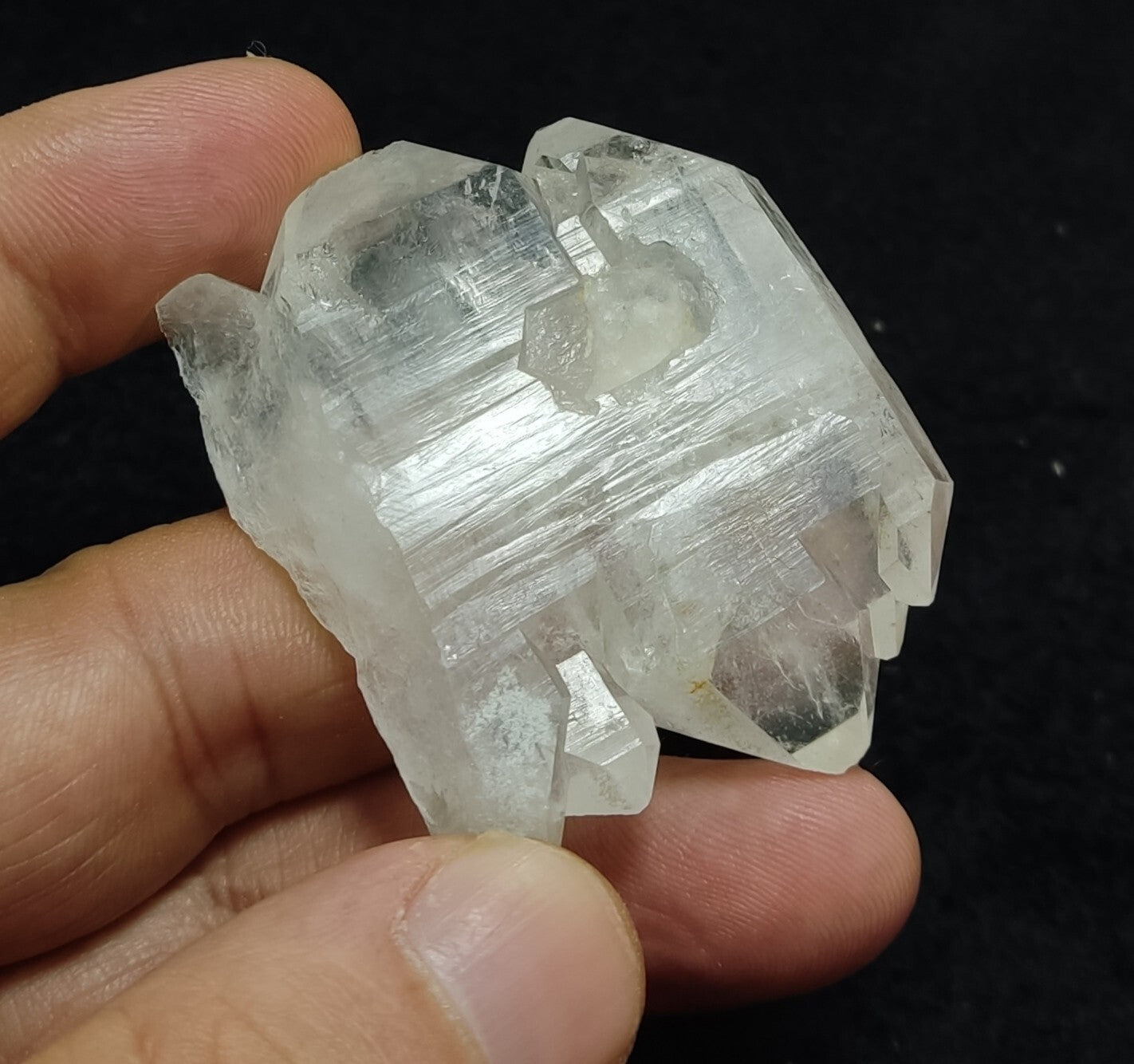An Aesthetic terminated faden Quartz specimen 55 grams