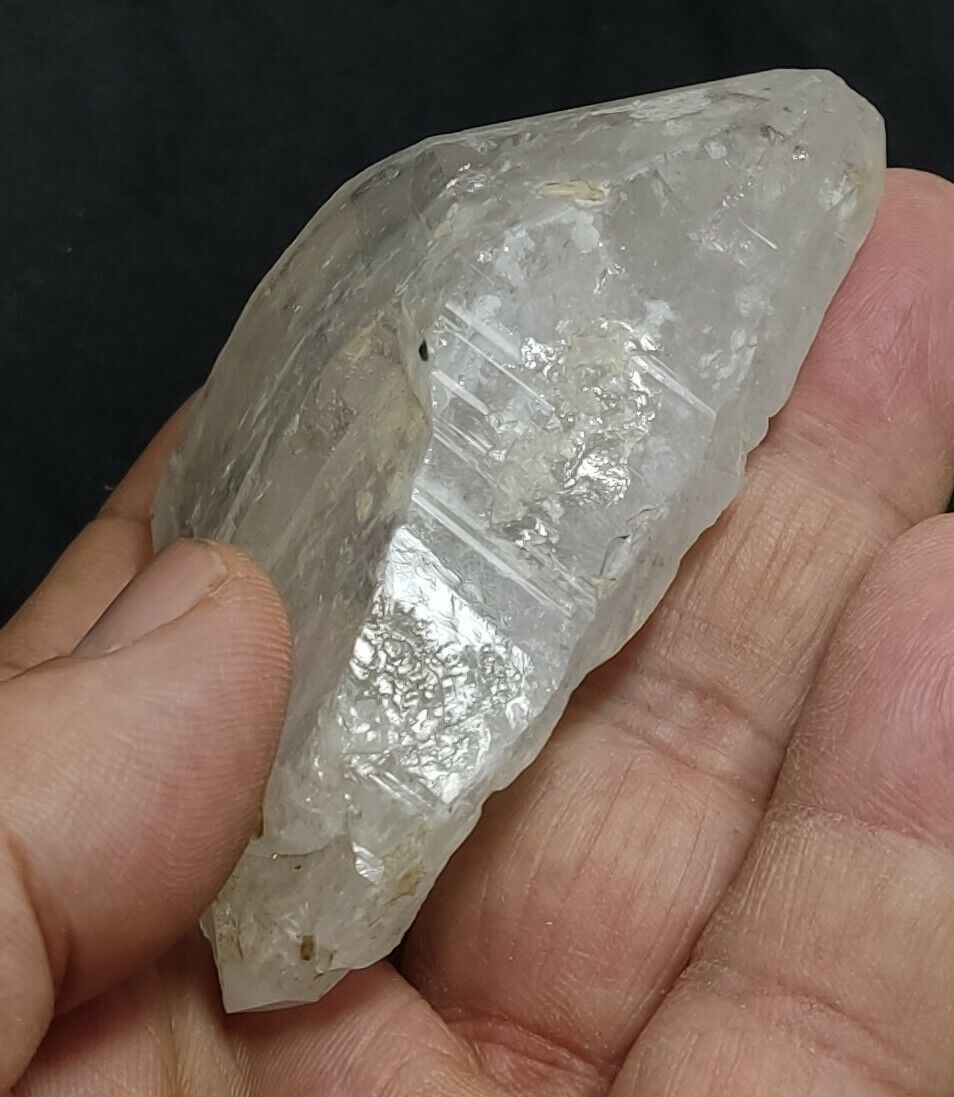 A very Aesthetic Natural beautifully terminated Fenster Quartz crystal 125 grams